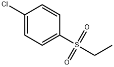 4-Chlorophenyl ethyl sulfone Structural