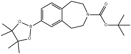 3H-3-BENZAZEPINE-3-CARBOXYLIC ACID, 1,2,4,5-TETRAHYDRO-7-(4,4,5,5-TETRAMETHYL-1,3,2-DIOXABOROLAN-2-YL)-, 1,1-DIMETHYLETHYL ESTER