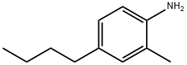 4-Butyl-2-methylaniline Structural