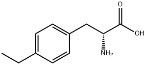 (R)-2-Amino-3-(4-ethylphenyl)propanoic acid Structural