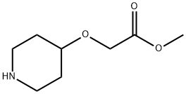 Acetic acid, (4-piperidinyloxy)-, methyl ester (9CI)