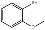 2-METHOXYBENZENETHIOL Structural