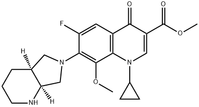 Methyl 1-cyclopropyl-6-fluoro-7-(hexahydro-1H-pyrrolo [3, 4-b]pyridin-6(2H)-yl)-8-Methoxy-4-oxo-1,4-dihydroquinoline-3-carboxylate