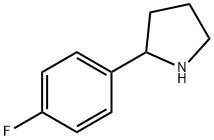 2-(4-Fluorophenyl)-pyrrolidine Structural