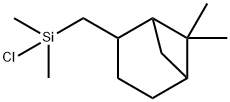 DIMETHYLCHLOROSILYLMETHYL-7,7-DIMETHYLNORPINANE Structural