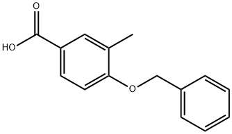 4-BENZYLOXY-3-METHYLBENZOIC ACID Structural