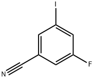 3-FLUORO-5-IODOBENZONITRILE Structural