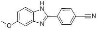 4-(5-METHOXY-1H-BENZIMIDAZOL-2-YL)BENZONITRILE