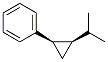 Benzene, [2-(1-methylethyl)cyclopropyl]-, cis- (9CI) Structural