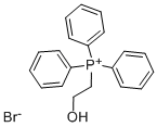 (2-HYDROXYETHYL)TRIPHENYLPHOSPHONIUM BROMIDE Structural