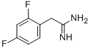 2-(2,4-DIFLUORO-PHENYL)-ACETAMIDINE Structural