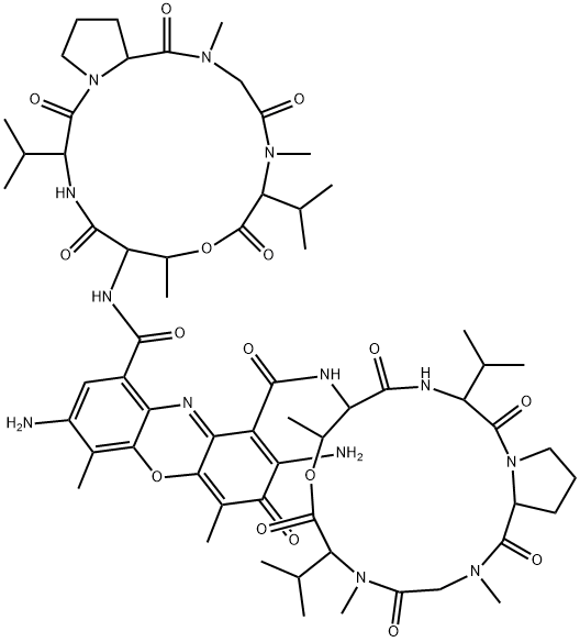 7-AMINOACTINOMYCIN D Structural