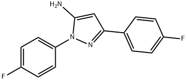 1,3-BIS(4-FLUOROPHENYL)-1H-PYRAZOL-5-AMINE