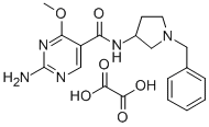 2-Amino-N-(1-benzyl-3-pyrrolidinyl)-4-methoxy-5-pyrimidinecarboxamide  oxalate