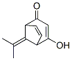 Bicyclo[3.2.1]octa-3,6-dien-2-one, 4-hydroxy-8-(1-methylethylidene)- (9CI) Structural