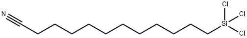 11-CYANOUNDECYLTRICHLOROSILANE Structural