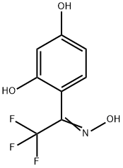 Ethanone, 1-(2,4-dihydroxyphenyl)-2,2,2-trifluoro-, oxime (9CI) Structural