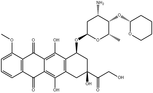 Pirarubicin Structural