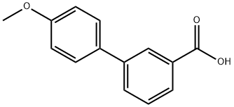 4'-METHOXY-BIPHENYL-3-CARBOXYLIC ACID Structural