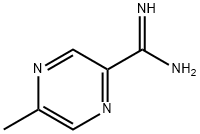 5-METHYL-PYRAZINE-2-CARBOXAMIDINE Structural