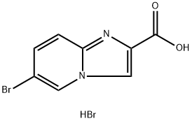 6-bromoH-imidazo[1,2-a]pyridine-2-carboxylic acid Structural