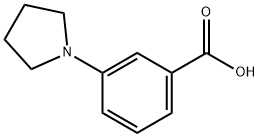 3-PYRROLIDIN-1-YL-BENZOIC ACID Structural