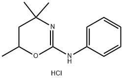 4H-1,3-Oxazin-2-amine, 5,6-dihydro-N-phenyl-4,4,6-trimethyl-, monohydr ochloride