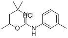 4H-1,3-Oxazin-2-amine, 5,6-dihydro-N-(3-methylphenyl)-4,4,6-trimethyl- , monohydrochloride