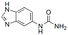 Urea, 1H-benzimidazol-5-yl- (9CI) Structural