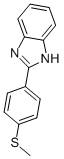 2-(4-[METHYLTHIO]PHENYL)-1H-BENZIMIDAZOLE