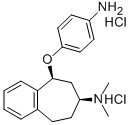 5H-Benzocyclohepten-7-amine, 6,7,8,9-tetrahydro-5-(4-aminophenoxy)-N,N -dimethyl-, dihydrochloride, cis-