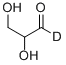 DL-[1-2H]GLYCERALDEHYDE Structural