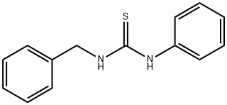 1-Benzyl-3-phenyl-2-thiourea Structural