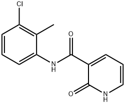 N-(3-Chloro-2-Methylphenyl)-2-hydroxynicotinaMide Structural