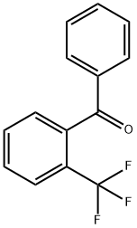 2-(TRIFLUOROMETHYL)BENZOPHENONE Structural