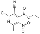 ETHYL 2-CHLORO-3-CYANO-6-METHYL-5-NITROPYRIDINE-4-CARBOXYLATE