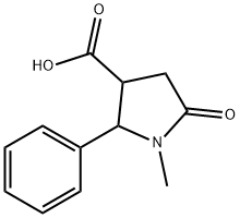 1-Methyl-5-oxo-2-phenyl-pyrrolidine-3-carboxylic acid