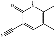 5,6-DIMETHYL-2-OXO-1,2-DIHYDRO-PYRIDINE-3-CARBONITRILE Structural