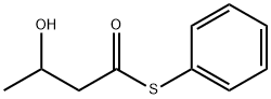 3-Hydroxy-thiobutyric acid S-phenyl ester Structural