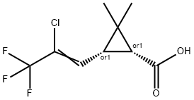 Lambda Cyhalotric Acid Structural