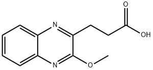 3-(3-METHOXY-QUINOXALIN-2-YL)-PROPIONIC ACID Structural