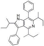 2,4,6-TRI-SEC-BUTYL-3,7-DIPHENYL-1H-PYRROLO[3,2-C]PYRIDINE Structural