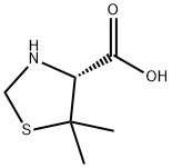 L-5,5-Dimethylthiazolidine-4-carboxylic acid Structural