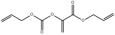 allyl-alpha-allyloxycarbonyloxyacrylate Structural