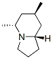 Indolizine, octahydro-5,7-dimethyl-, (5R,7R,8aS)- (9CI) Structural