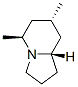 Indolizine, octahydro-5,7-dimethyl-, (5S,7S,8aS)- (9CI) Structural