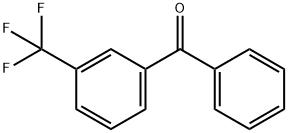 3-(TRIFLUOROMETHYL)BENZOPHENONE Structural