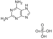 2,6-DIAMINOPURINE SULFATE Structural