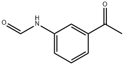 Formamide, N-(3-acetylphenyl)- (9CI) Structural