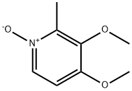 3,4-DIMETHOXY-2-METHYLPYRIDINE N-OXIDE Structural